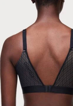 Chantelle Smooth Lines Corsetry Bra Wirefree Support - T-Shirt Bh - Black -Triumph e2cb72c0a926405e865cbe7c21de6824