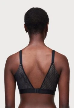 Chantelle Smooth Lines Corsetry Bra Wirefree Support - T-Shirt Bh - Black -Triumph eceb8685bc0946ffbff3a49d515db471