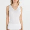 HANRO Cotton Seamless - Hemd - White -Triumph ef628b247f56408e97ddf10d7f507c93