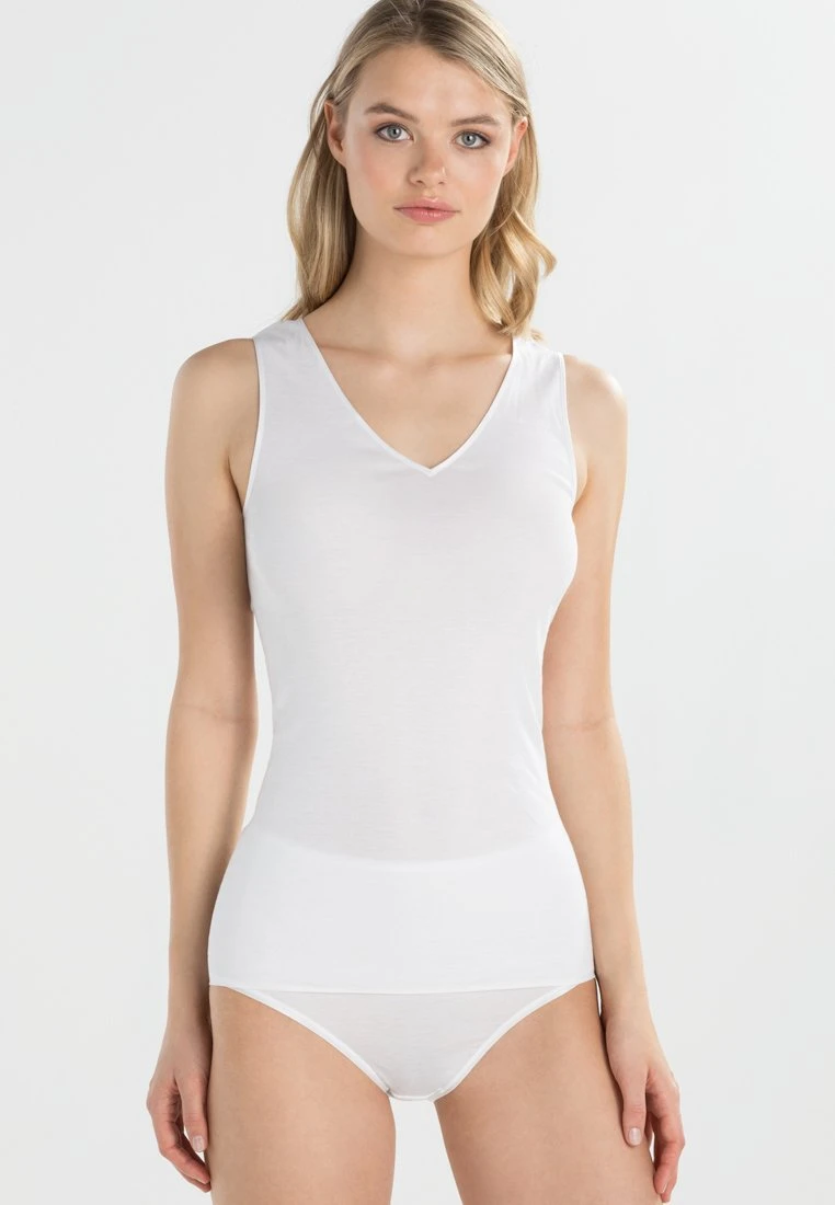 HANRO Cotton Seamless - Hemd - White 3 HANRO Cotton Seamless - Hemd - White