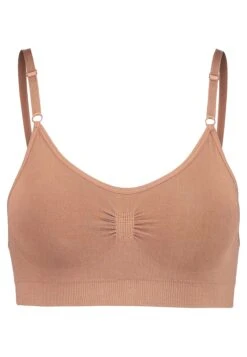 Magic Bodyfashion Bamboo Comfort Bra With Spaghetti Straps - Bustier - Mocha -Triumph f19bec56007e4464922a8b1cdd61dfd6