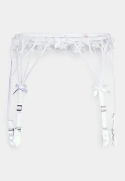 AGENT PROVOCATEUR Skylee Suspender - Jarretels - White/Silver -Triumph f19ed188c85149e08bde846b49d74444