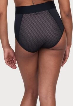 Chantelle Smooth Lines Corsetry Bottoms Full Brief Covering High Waist - Slip - Black/Beige -Triumph f1b1de0983c74bec8ffb437fe1952b24