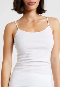 HANRO Seamless Spaghetti Top - Hemd - White -Triumph f3ab3476948242259fb989fca948f127