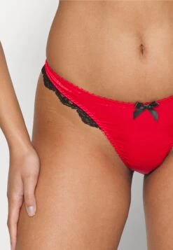 AGENT PROVOCATEUR Sloane Thong- String - Red/Black -Triumph f849848c259c4e04a259bb666e79fd82