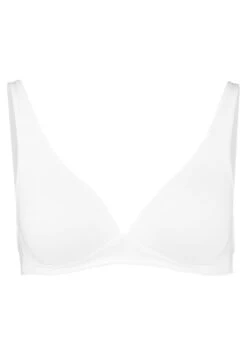 HANRO Sensation Soft Cup - Triangel Bh - White -Triumph f99275df25cd4be48e5ec56895edcf03