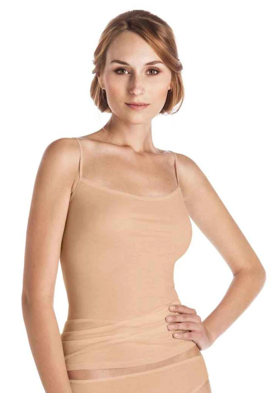 HANRO Spaghetti - Hemd - Skin 4 HANRO Spaghetti - Hemd - Skin - Afbeelding 2